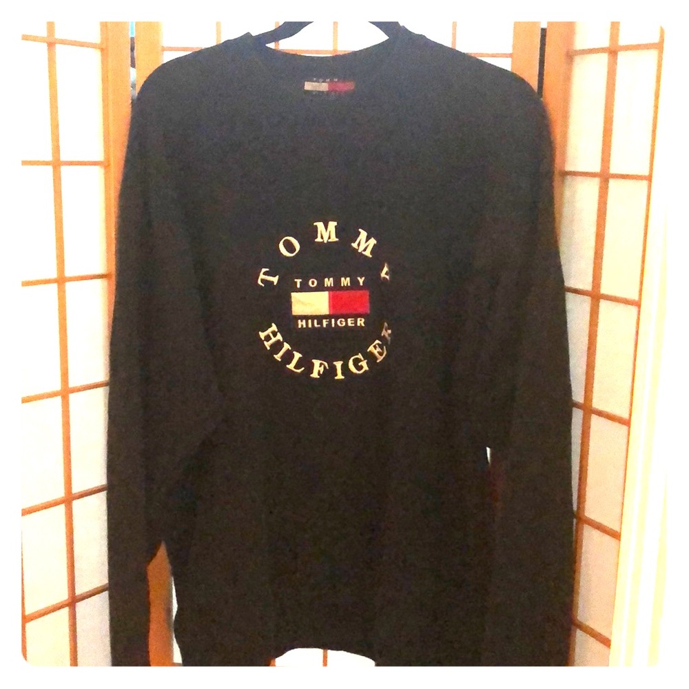 3/$20 item Navy Tommy Hilfiger Sweatshirt L/XL